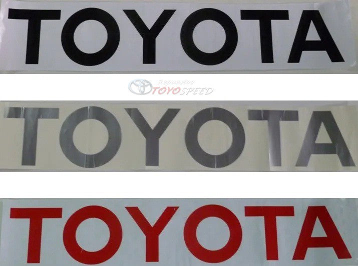 Calcomania Toyota Compuerta para Hilux