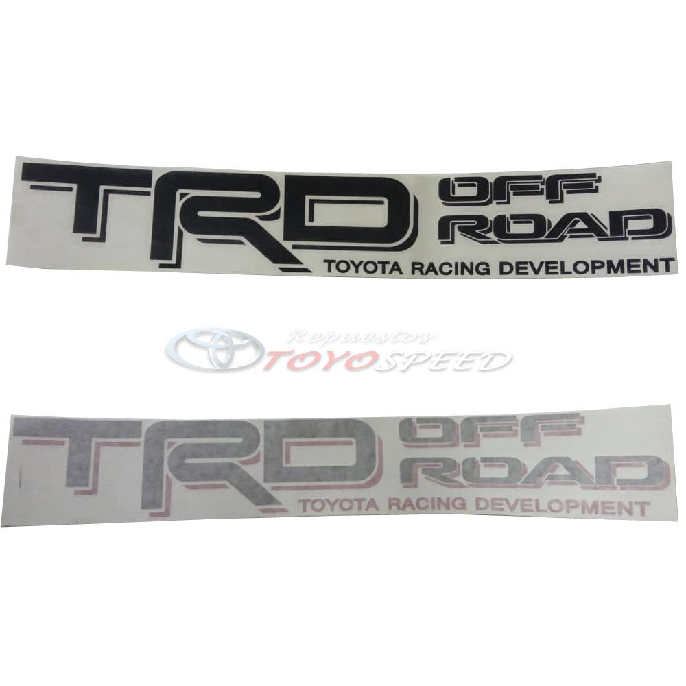 Calcomania TRD OFF ROAD TRD SPORT TRD 4X4