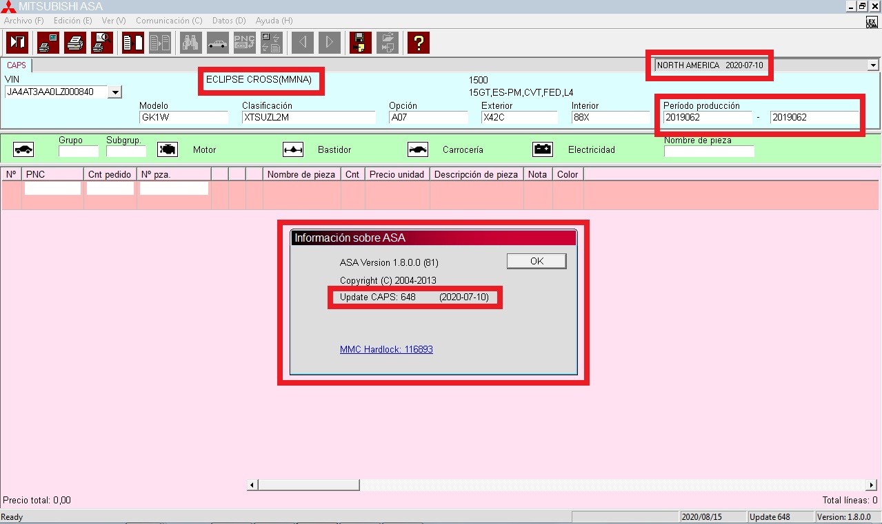 Catalogo Electronico De Partes Mitsubishi Epc