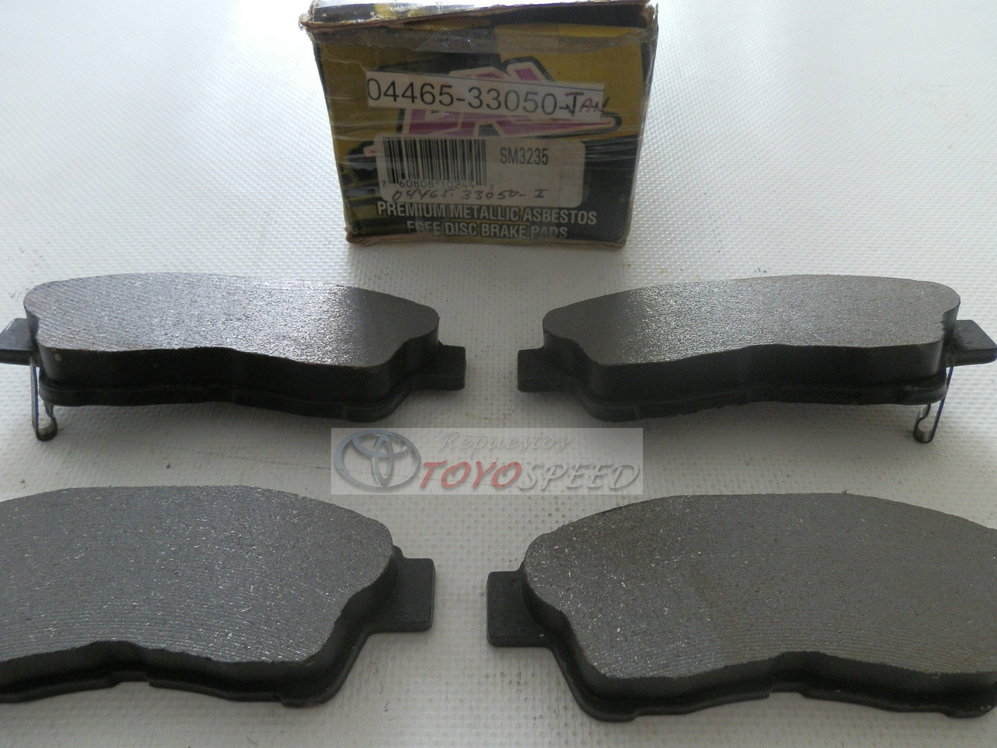 Pastillas de Frenos Delanteras Genéricas para Camry