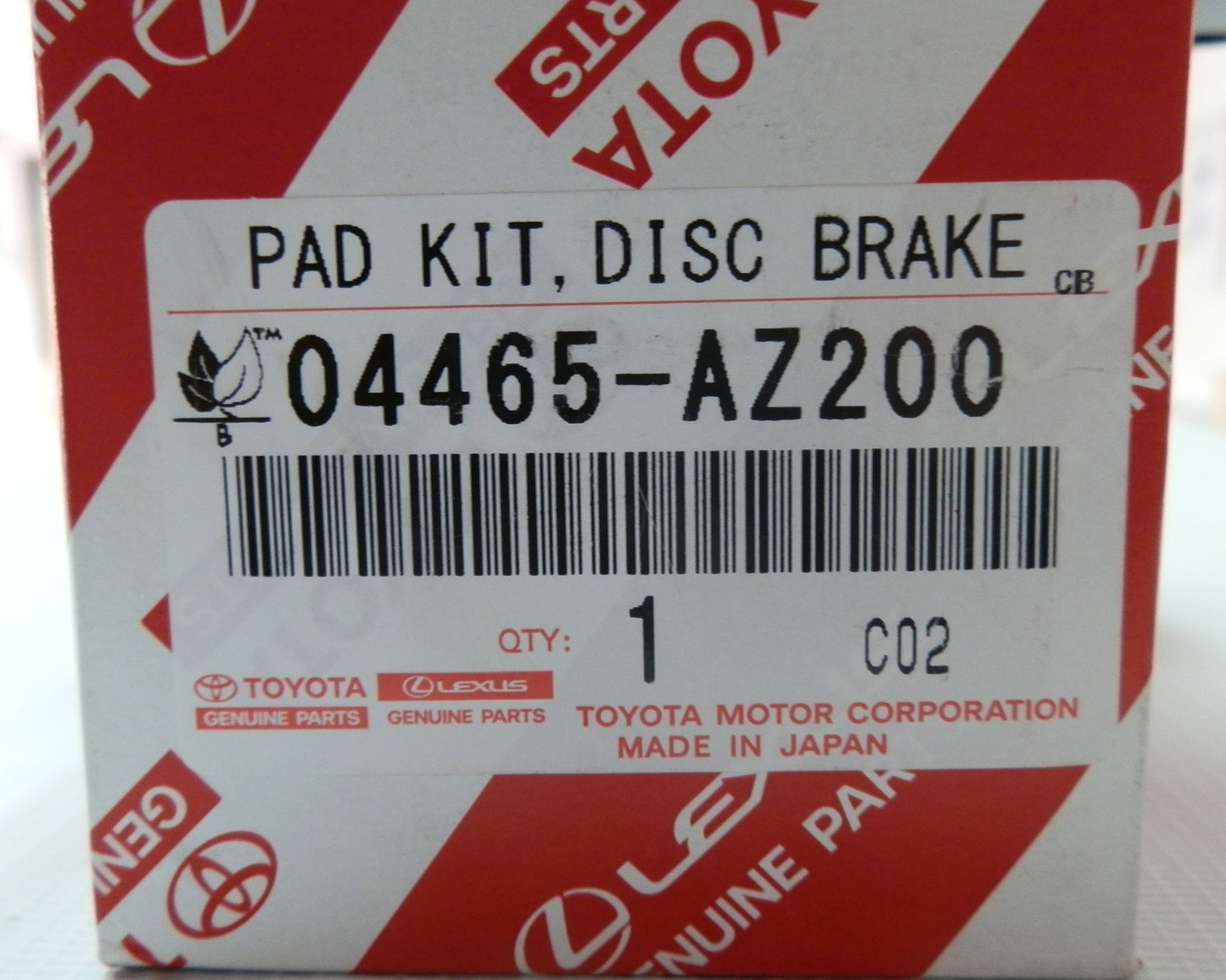 Pastillas de Frenos Delanteras Original para 4Runner Fortuner Hilux