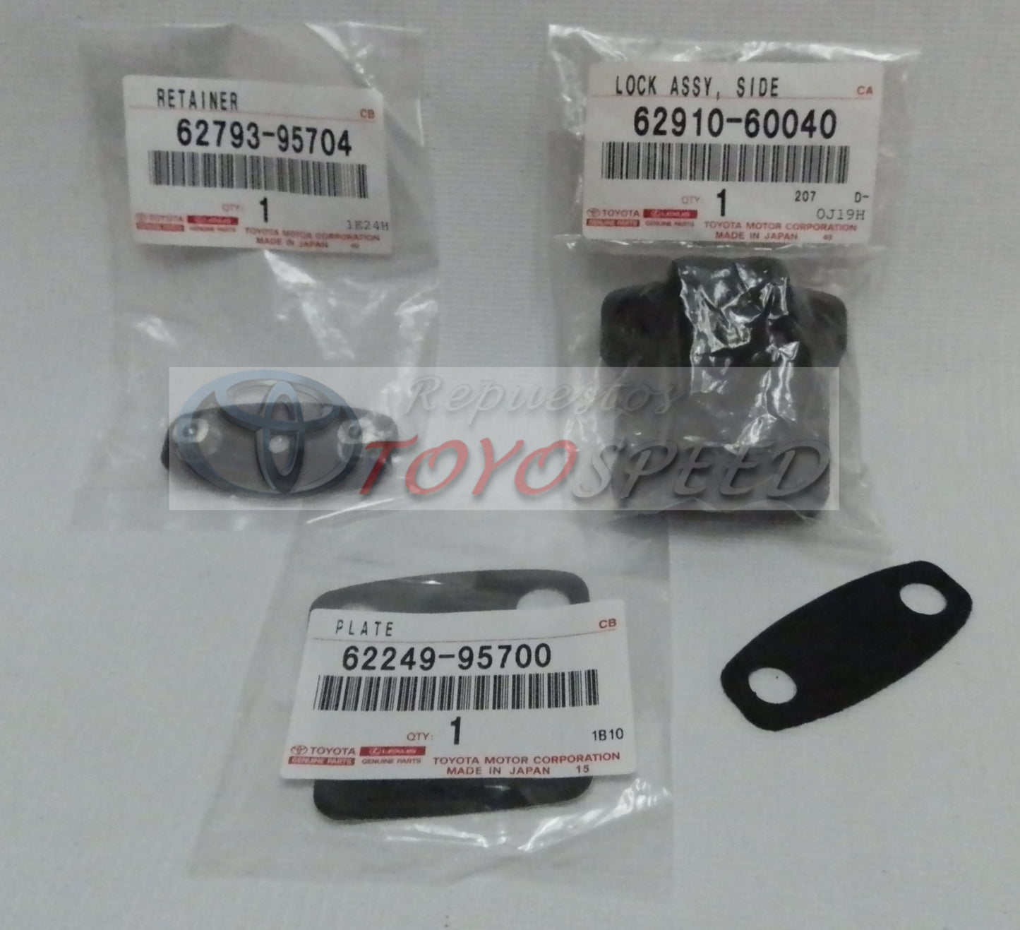 Kit Cerradura Original Delantera Ventanilla Lateral para Machito