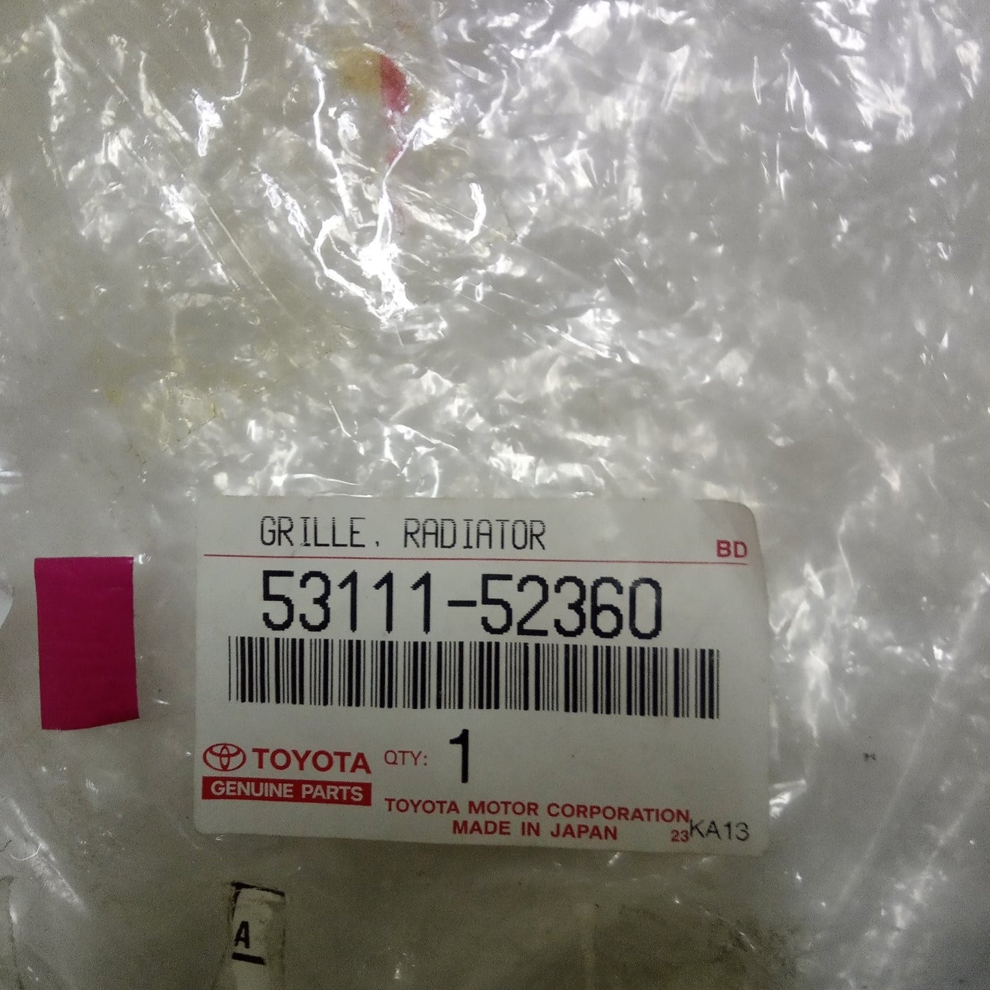 Parrilla Delantera Original para Yaris