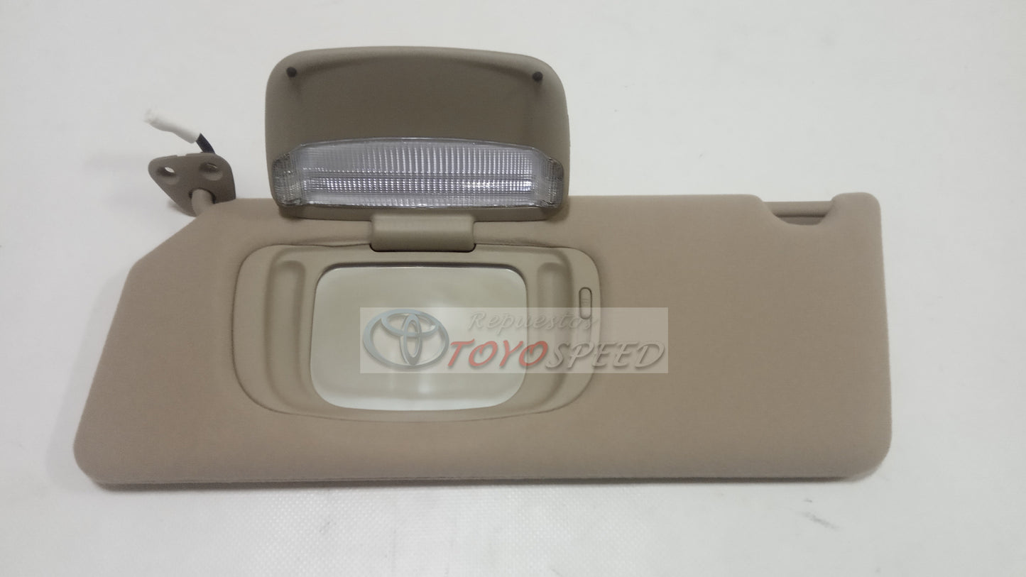 Tapa Sol Visera Izquierda Original para Camry