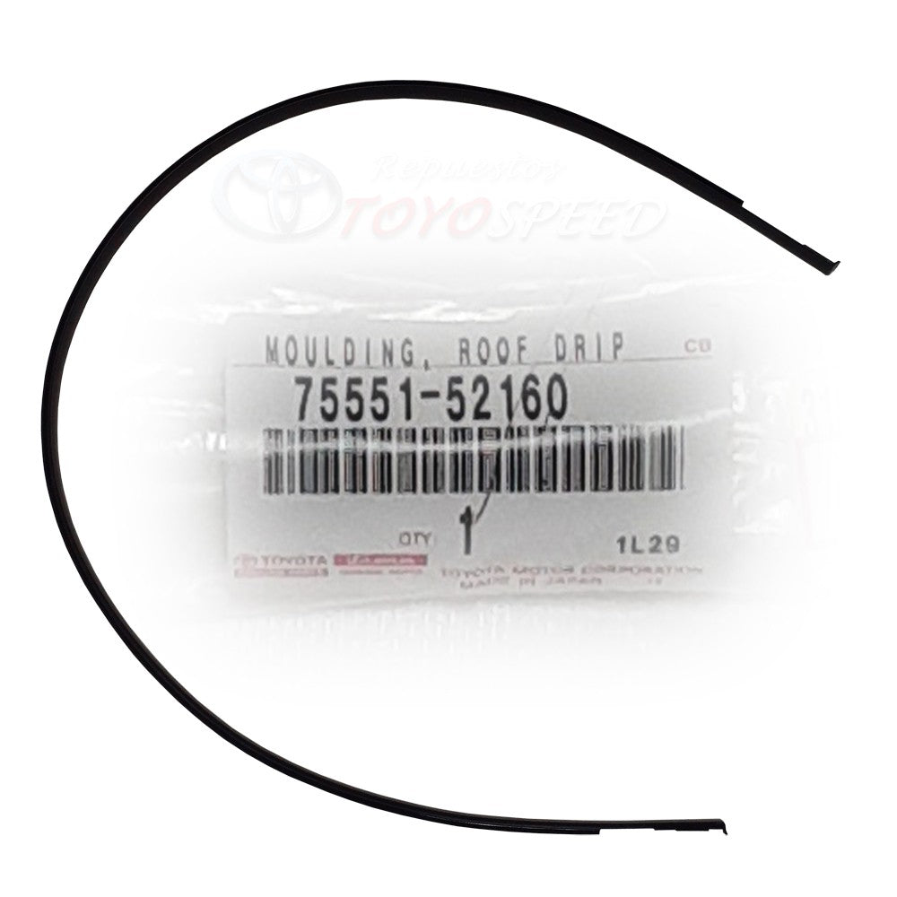 Goma Moldura Platina Derecha Techo Original para Yaris Belta