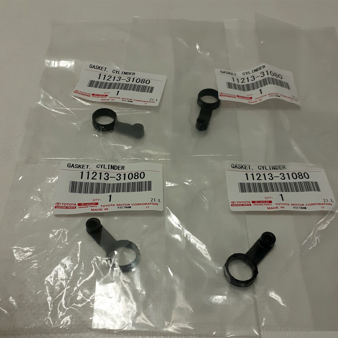 EMPACADURAS SELLOS BUJIA TAPA VALVULA APLICA CAMRY 17-20 RAV4 18-20 HIBRIDOS