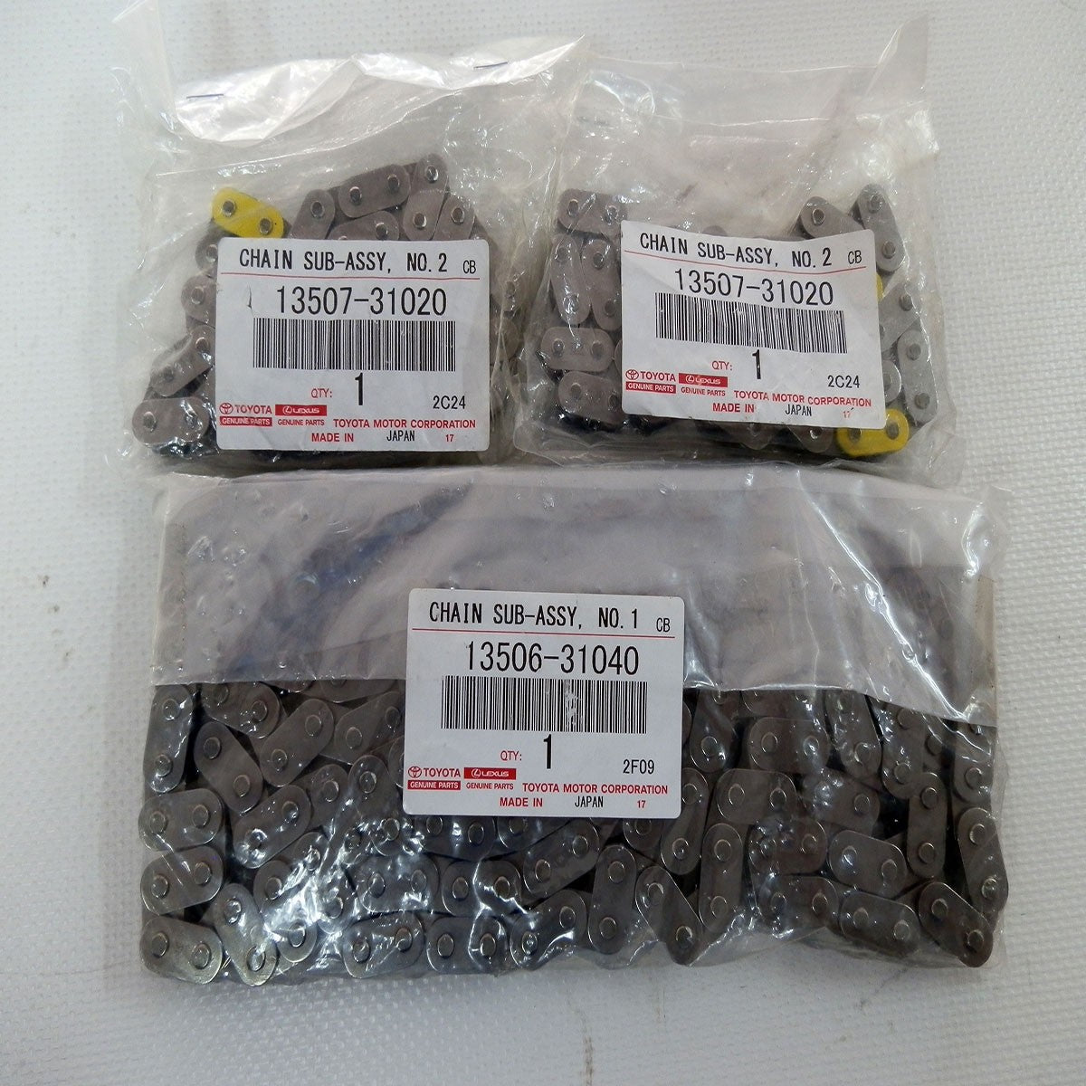 KIT CADENA DE TIEMPO 2DA GENERACION 4.0 1GR FORTUNER, 4RUNNER, HILUX