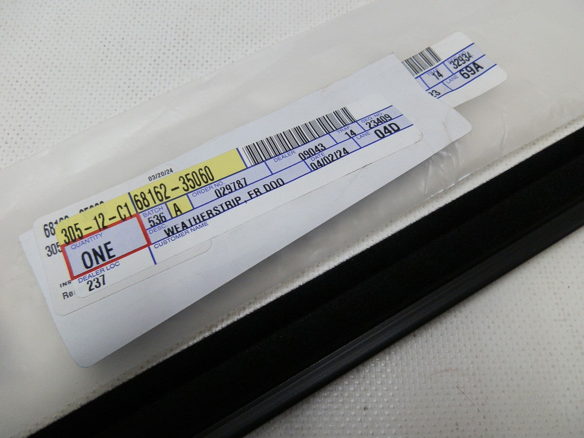 CEPILLO LAMEVIDRIO EXTERNO PUERTA DELANTERA IZQUIERDA 4RUNNER 03-08