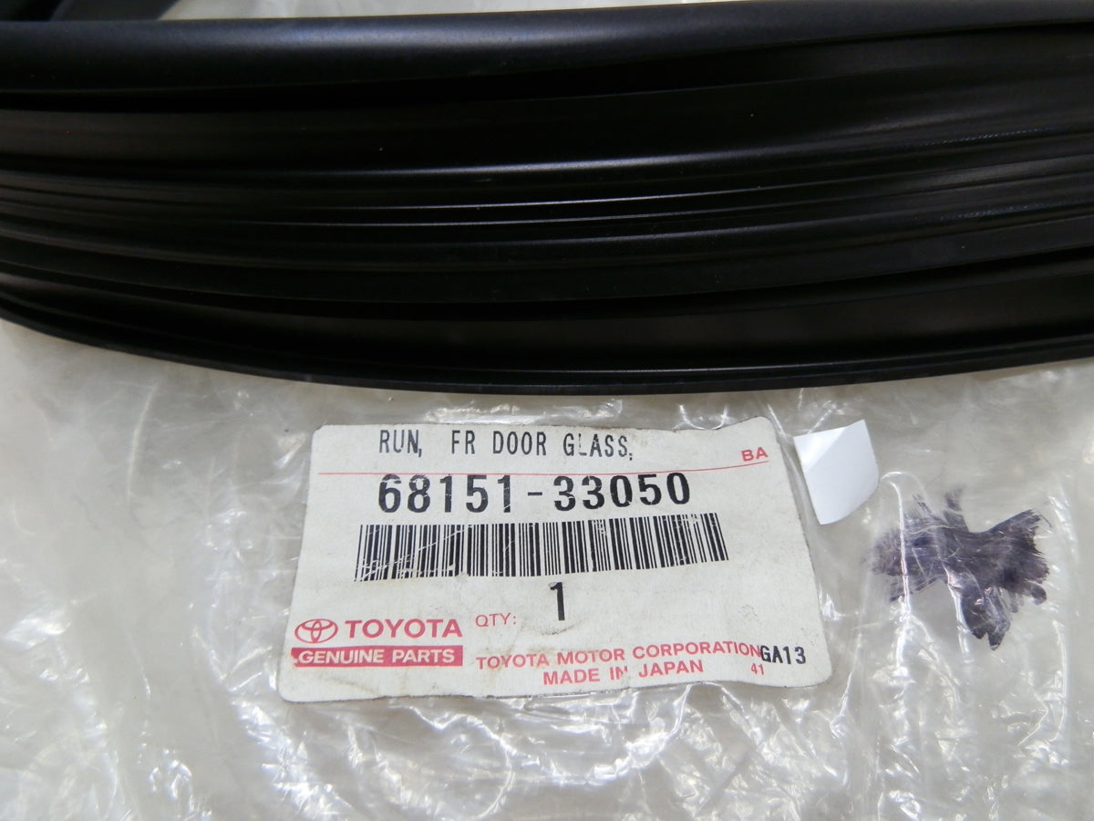 Goma corredera vidrio puerta delantera izquierda original para camry 96-01