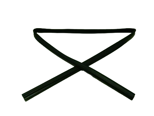 Goma corradera de vidrio puerta trasera izquierda original para corolla 99-02