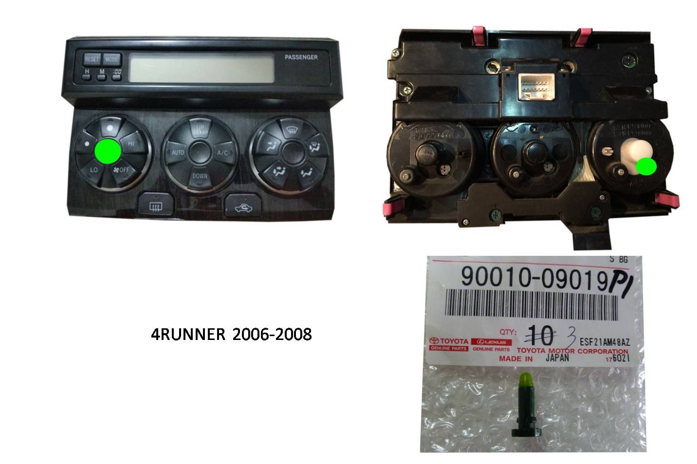 Bombillo Original de Tablero 4runner