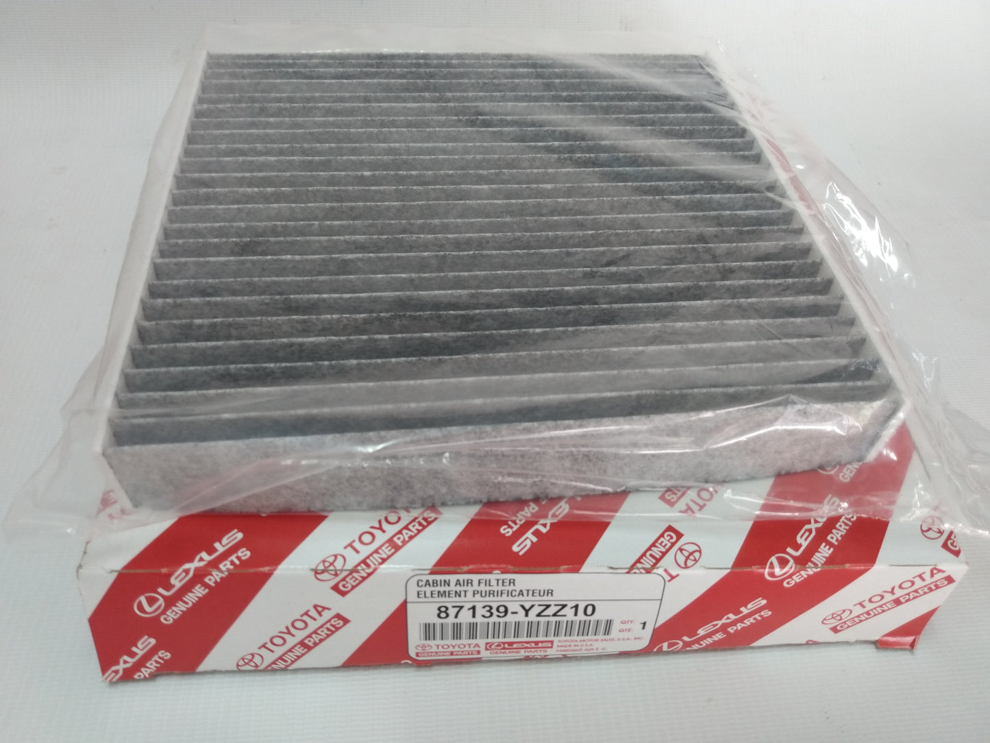 Filtro aire antipolen original para 4runner, camry, tundra, rav4, highlander, yaris, sequoia, corolla, fortuner, hilux