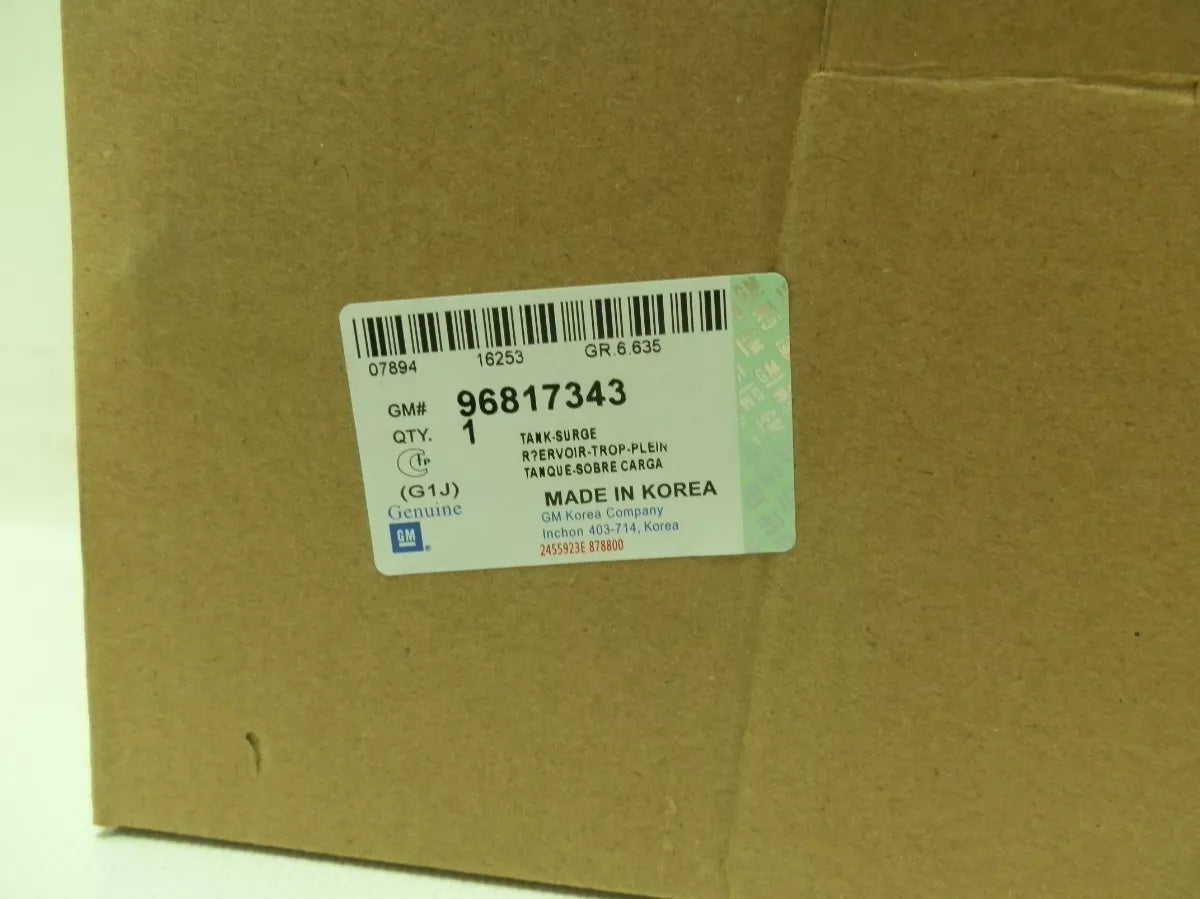 Envase deposito reservorio de radiador generico para aveo