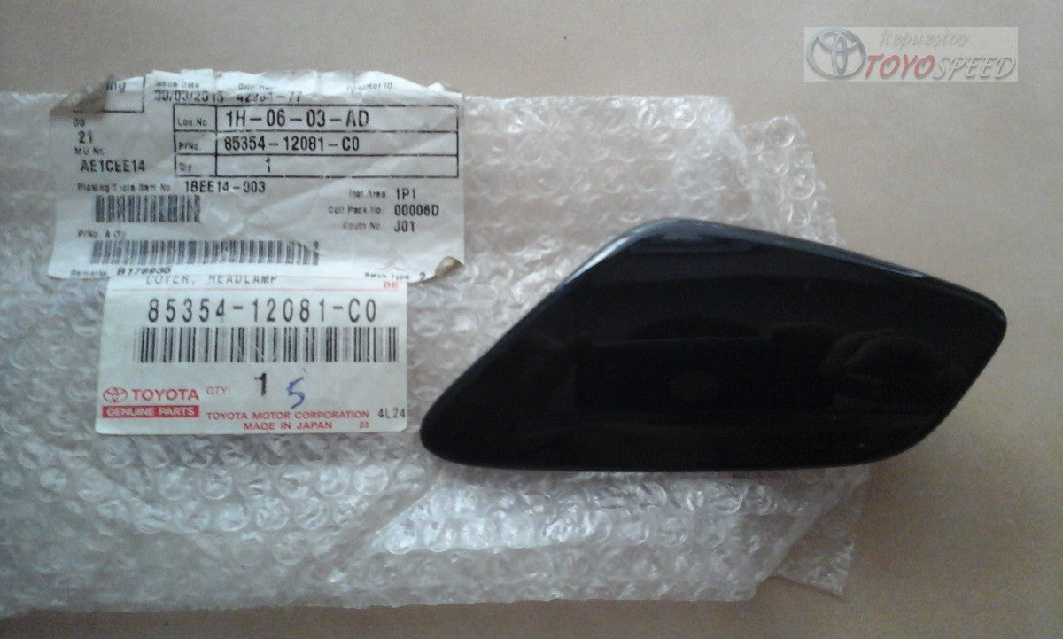 Tapa Wiper Lava Faro Izquierdo Original para Corolla