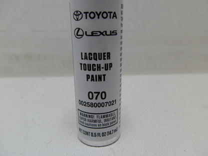 Pluma pintura retoque toyota color blanco perla