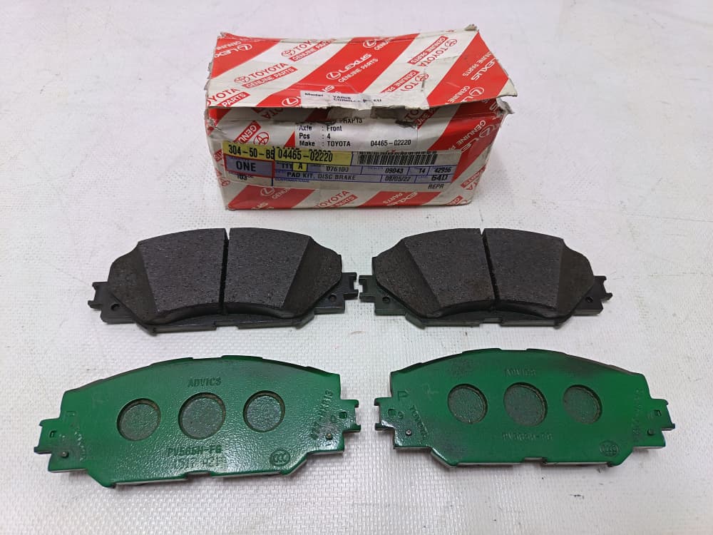 Pastillas de freno delanteras original para corolla 09-19, rav4 08-12, lexus 10-12