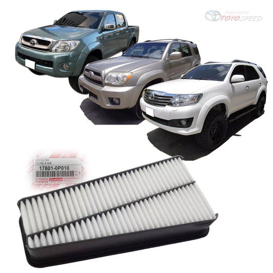 Filtro de Aire de Motor Original para Hilux, Fortuner, 4Runner, Machito, Tacoma, Motor 4.0-1GR