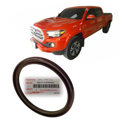 Estopera Trasera Cigüeñal Original para Hilux, Fortuner, 4Runner, Machito, Tacoma, Tundra motor 4.0 1GR