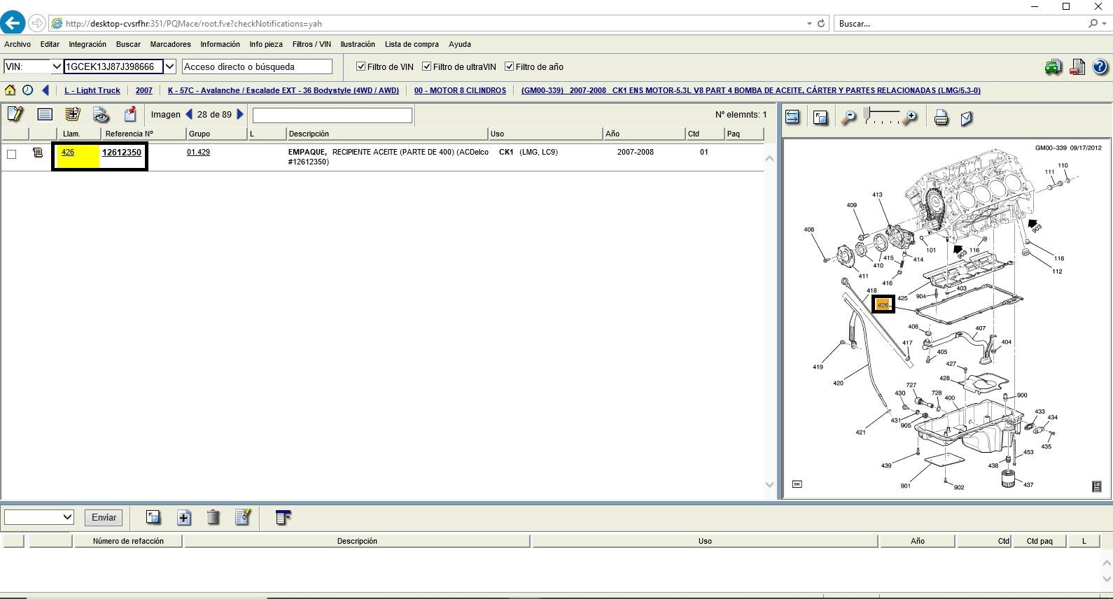 Catalogo Electronico De Partes Gm Epc