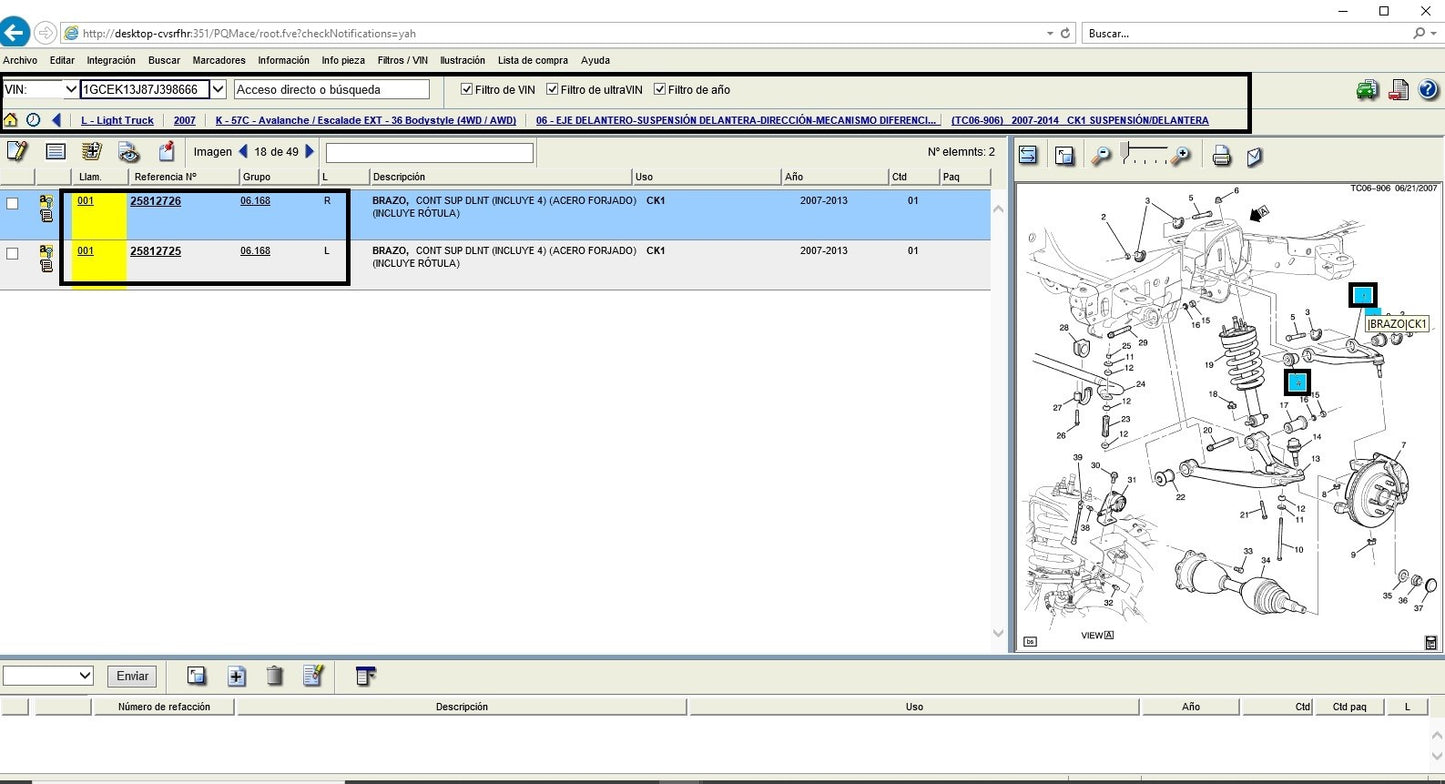 Catalogo Electronico De Partes Gm Epc