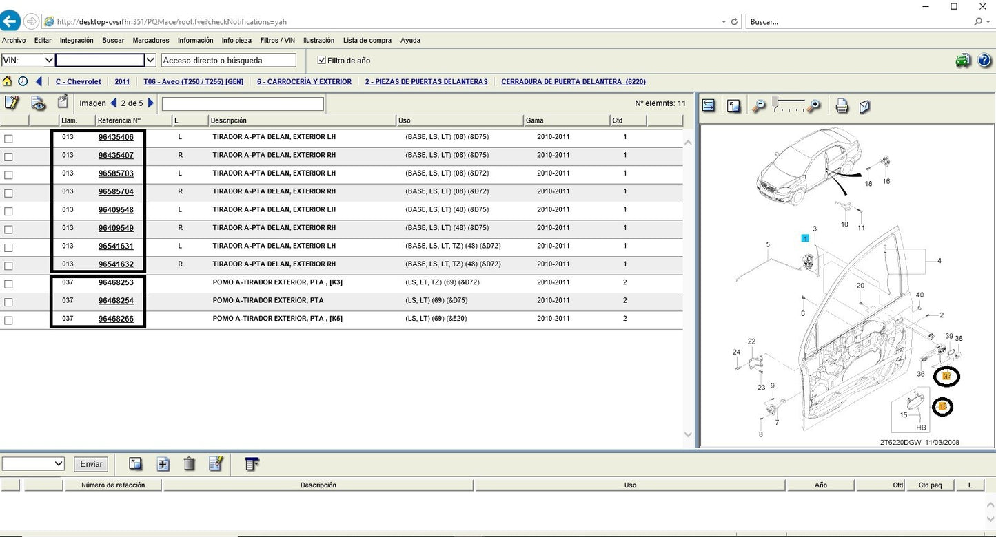 Catalogo Electronico De Partes Gm Epc