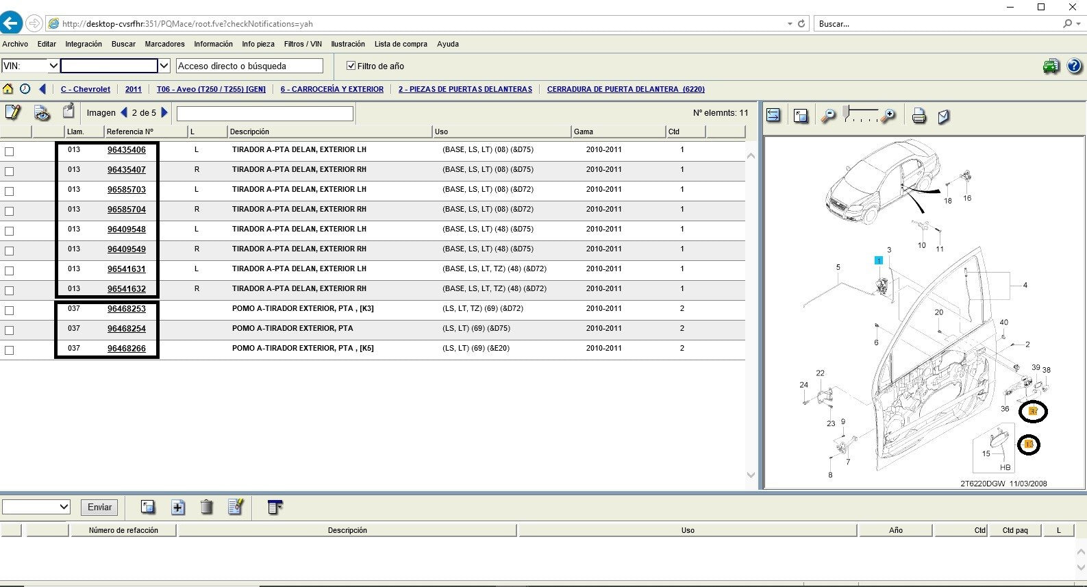 Catalogo Electronico De Partes Gm Epc