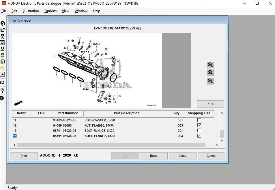 Catalogo Electronico De Partes Honda