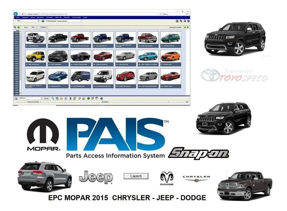 Catalogo Electronico De Partes Mopar