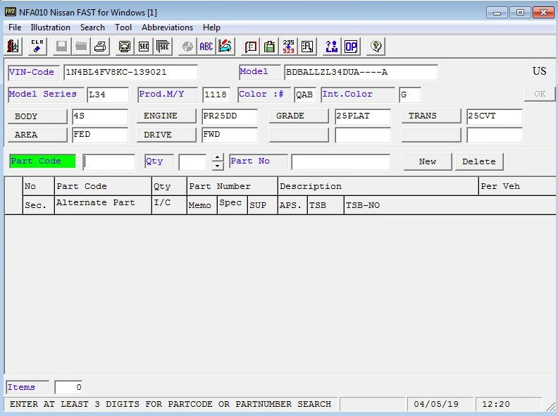 Catalogo Electronico De Partes Nissan Epc