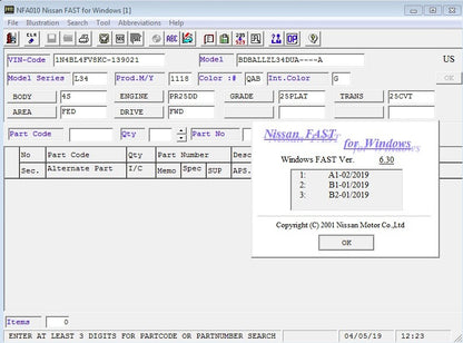 Catalogo Electronico De Partes Nissan Epc