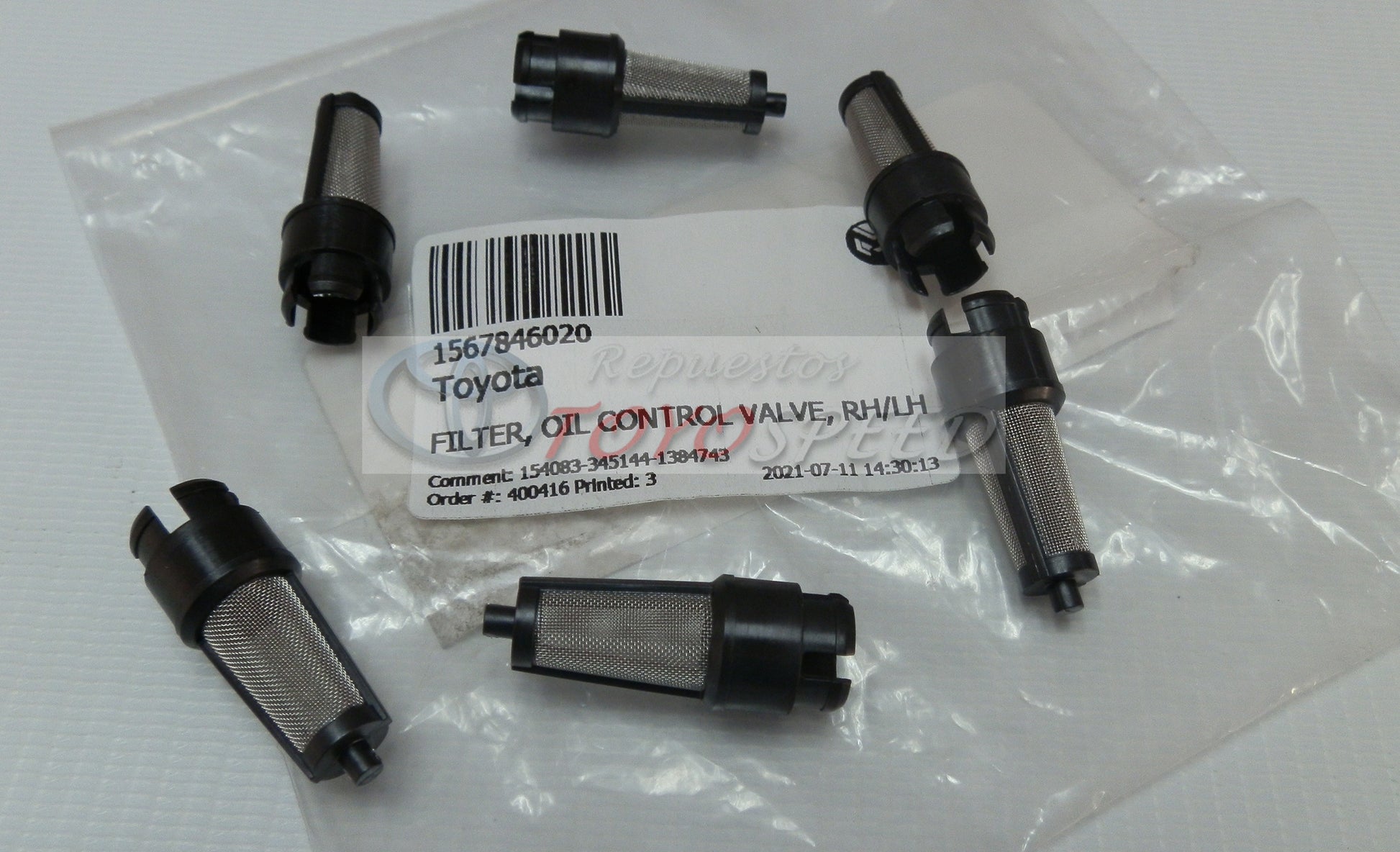 Microfiltro de Cámara Motor Original para Camry, Previa, Sienna