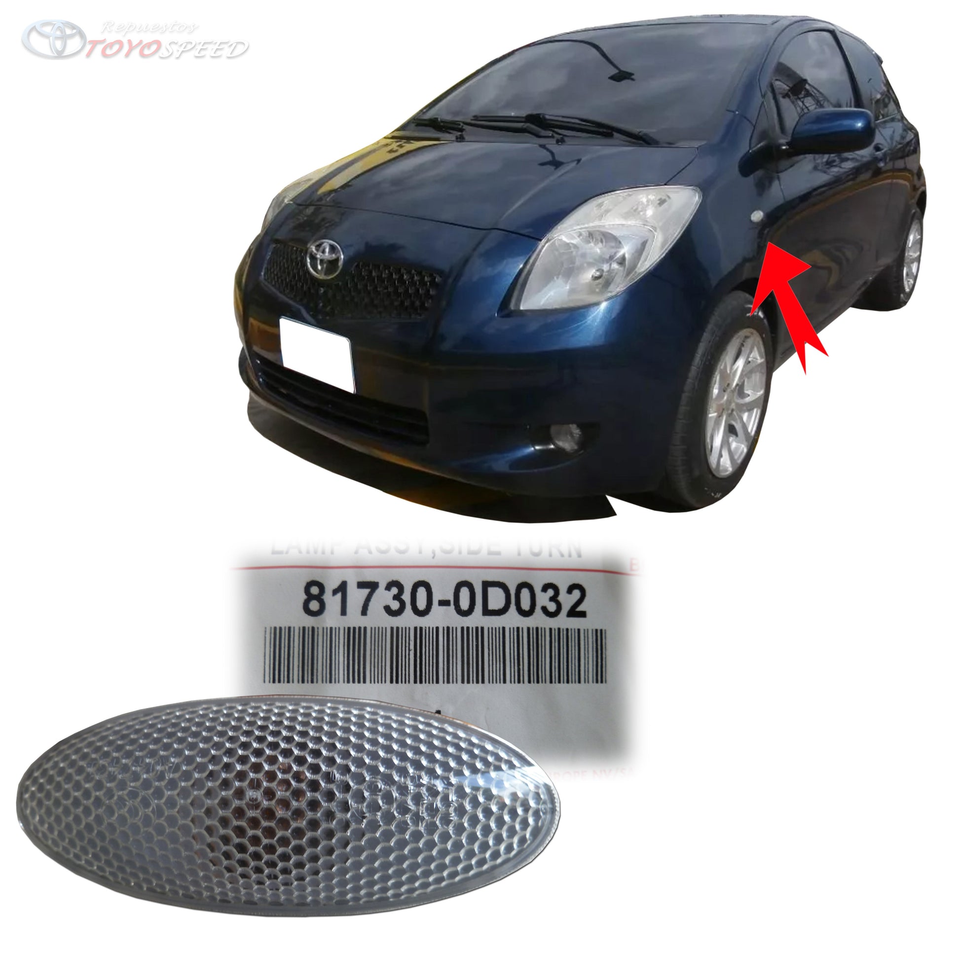 Cocuyo Cruce Original para Yaris